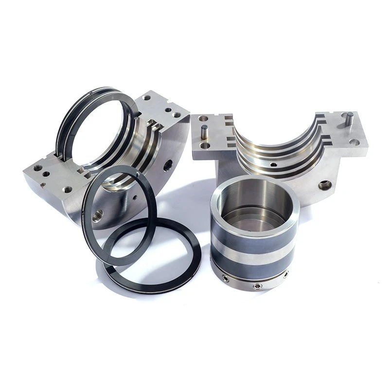 Split Carbon Ring Seal With Isolation Gas